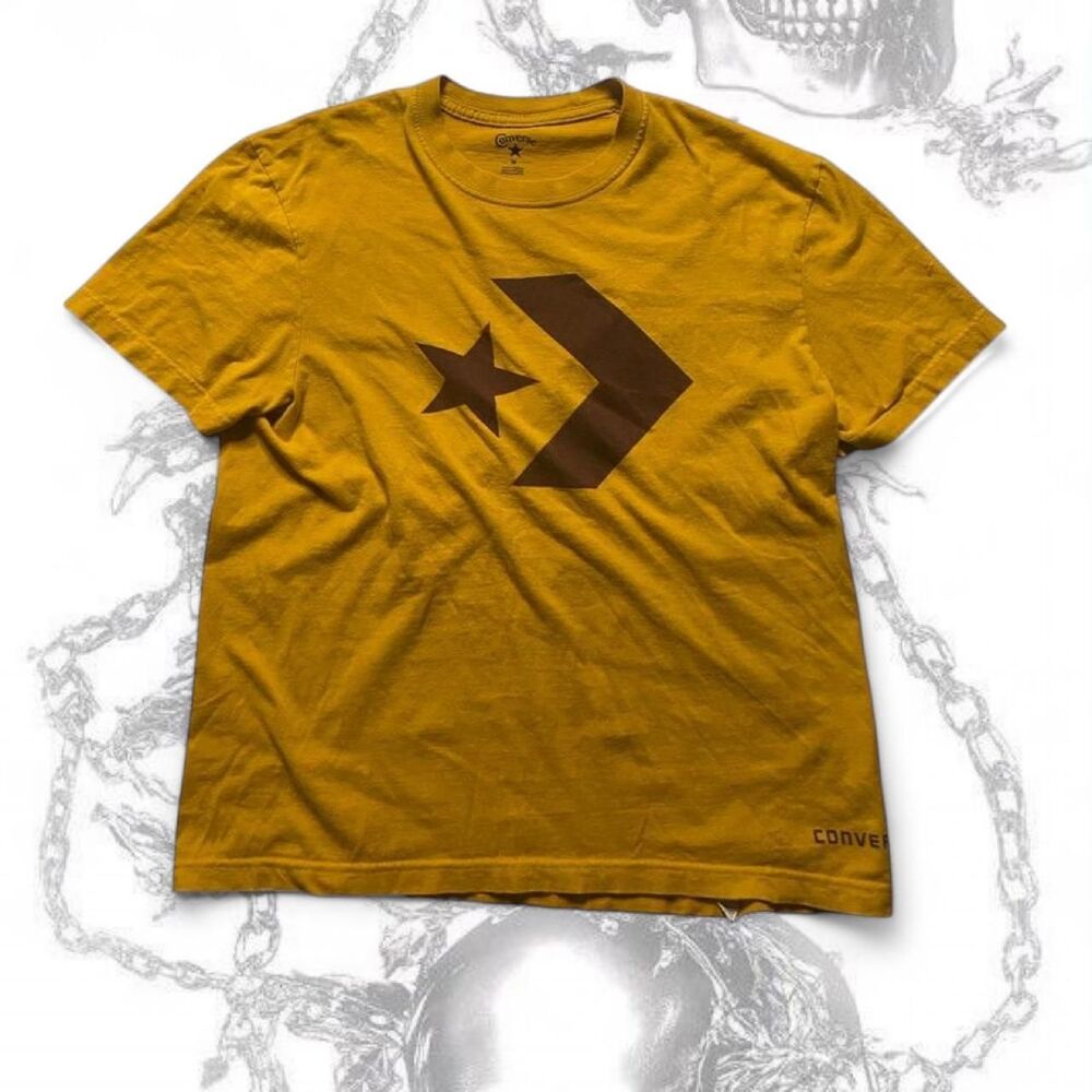Converse Men's Yellow T-shirt